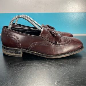 Florsheim slip on leather loafers
